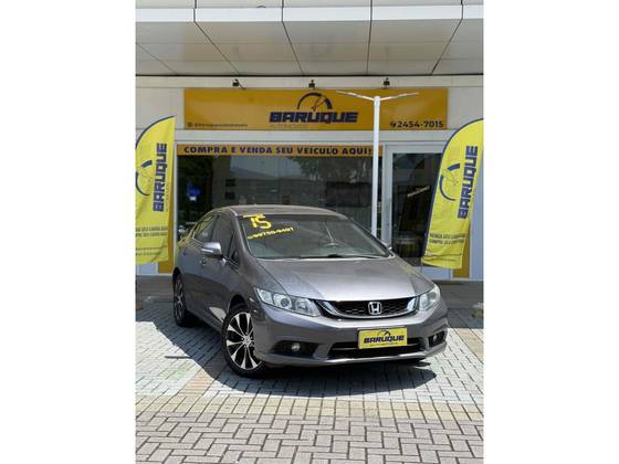 HONDA CIVIC 2.0 LXR 16V FLEX 4P AUTOMÁTICO